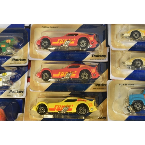 16 - 48 No. PAILITOY FAST 111'S DIECAST VEHICLES, all still sealed in original bubble packs and contained... 