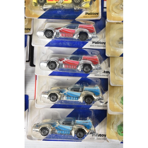 16 - 48 No. PAILITOY FAST 111'S DIECAST VEHICLES, all still sealed in original bubble packs and contained... 