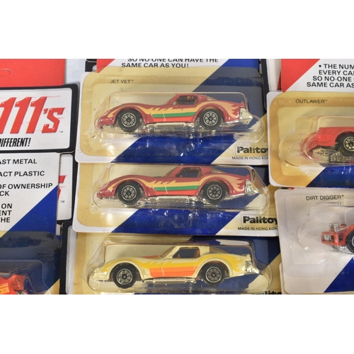 16 - 48 No. PAILITOY FAST 111'S DIECAST VEHICLES, all still sealed in original bubble packs and contained... 