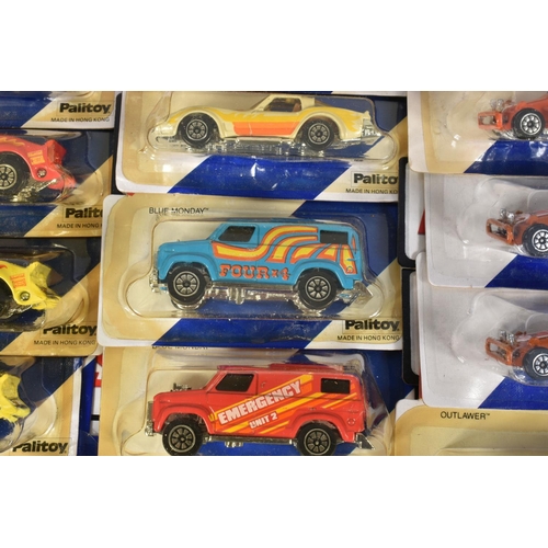 16 - 48 No. PAILITOY FAST 111'S DIECAST VEHICLES, all still sealed in original bubble packs and contained... 