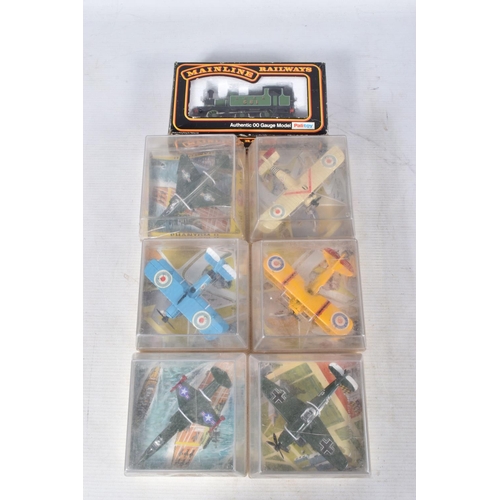 20 - SIX BOXED PLAY ME DIECAST AIRCRAFT MODELS, Spanish made c.1970's, all appear complete and in very go... 