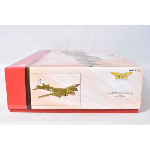 3 - A BOXED LIMITED EDITION CORGI AVIATION ARCHIVE BOEING B-17G 1:72 DIE-CAST MODEL MILITARY AIRCRAFT, f... 