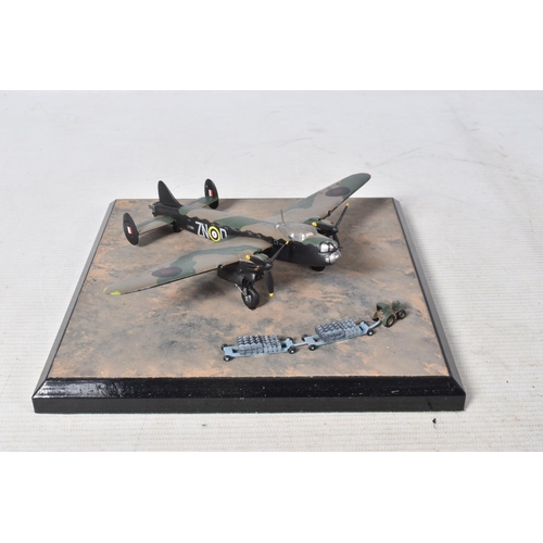 8 - TWO DIVERSE IMAGES AIRCRAFT COLLECTION MODEL MILITARY AIRCRAFTS ON PLINTHS, the first a Westland Whi... 