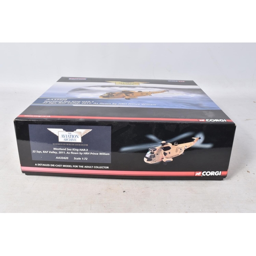 9 - TWO BOXED LIMITED EDITION CORGI AVIATION ARCHIVE 1:72 DIE-CAST MODEL MILITARY AIRCRAFTS, the first a... 