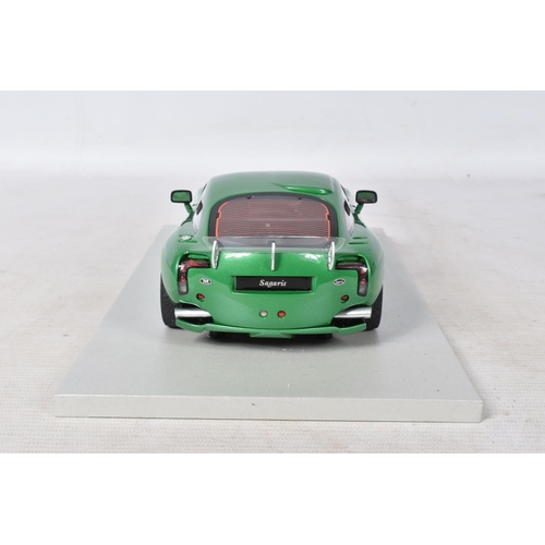 A BOXED LIMITED EDITION LS COLLECTIBLES TVR SAGARIS 2005 1:18 