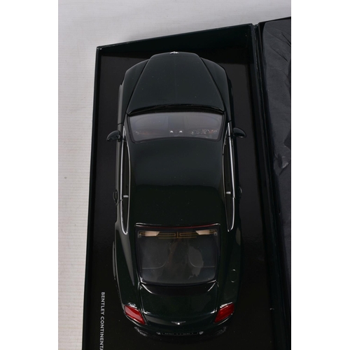 50 - A BOXED PAULS MODEL ART MINICHAMPS BENTLEY CONTINENTAL GT 1:8 MODEL VEHICLE, numbered BL570, edition... 