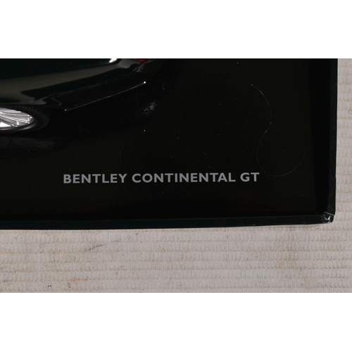 50 - A BOXED PAULS MODEL ART MINICHAMPS BENTLEY CONTINENTAL GT 1:8 MODEL VEHICLE, numbered BL570, edition... 