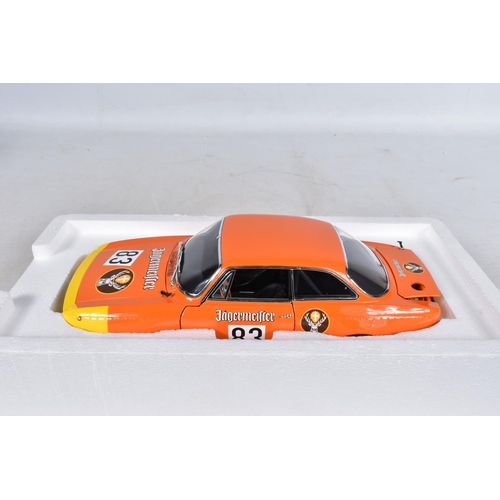 59 - A BOXED PAULS MODEL ART MINICHAMPS ALFA ROMEO GTA 1300 JUNIOR R.MASCHKE DRM 1972 1:18 MODEL VEHICLE,... 