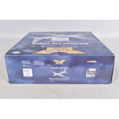 62 - TWO BOXED CORGI AVIATION ARCHIVE 1:144 DIE-CAST MODEL MILITARY AIRCRAFTS, the first a Limited Editio... 