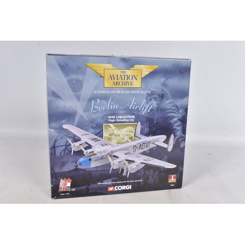 62 - TWO BOXED CORGI AVIATION ARCHIVE 1:144 DIE-CAST MODEL MILITARY AIRCRAFTS, the first a Limited Editio... 