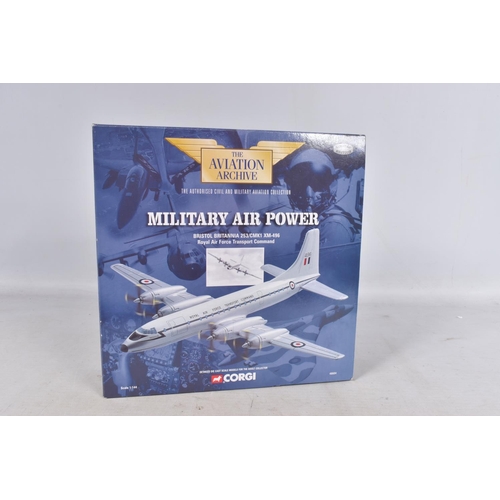 62 - TWO BOXED CORGI AVIATION ARCHIVE 1:144 DIE-CAST MODEL MILITARY AIRCRAFTS, the first a Limited Editio... 