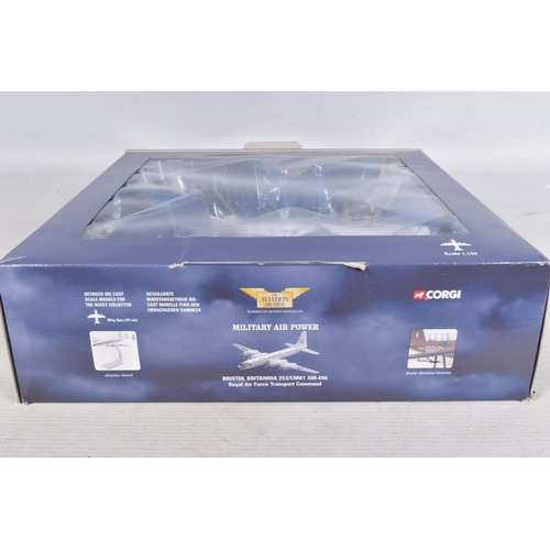 62 - TWO BOXED CORGI AVIATION ARCHIVE 1:144 DIE-CAST MODEL MILITARY AIRCRAFTS, the first a Limited Editio... 