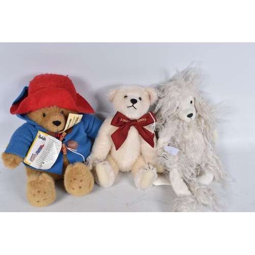 65 - AN UNBOXED STEIFF MOHAIR MARGARETE'S TEDDY BEAR, No.038518, limited edition No.267 of 3000 of 2008, ... 