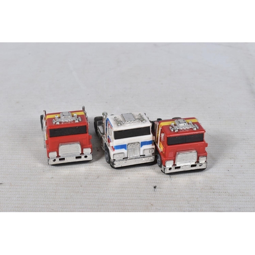 66 - A QUANTITY OF BOXED AND UNBOXED IDEAL TCR  RACING CARS AND TRUCKS, play worn condition but appear co... 