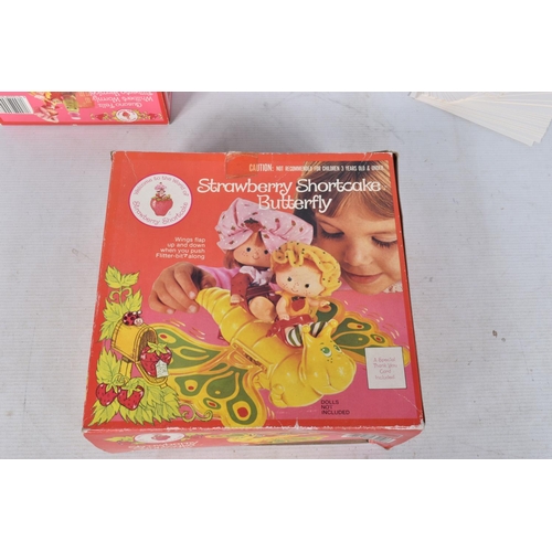 67 - A QUANTITY OF BOXED AND UNBOXED PALITOY STRAWBERRY SHORTCAKE AND FRIENDS DOLLS AND ACCESSORIES, boxe... 