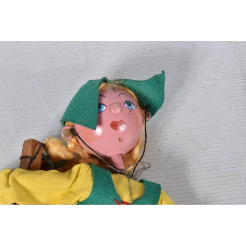 102 - NINE ASSORTED BOXED PELHAM PUPPETS, Swedish Girl, Swedish Boy (x 2), Dutch Girl (x 2), Dutch Boy (x ... 