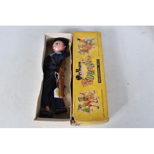 104 - EIGHT BOXED PELHAM PUPPETS, 4 x SS Gypsy Girl and 4 x SS Sailor including one in the rarer lighter b... 