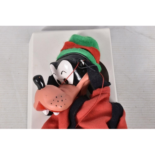 80 - FIVE BOXED PELHAM WALT DISNEY SL PUPPETS, Mickey Mouse, Mickey Mouse wearing the Sorcerers cloak and... 