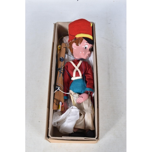 84 - SIX BOXED PELHAM FILM, TV OR LITERATURE RELATED PUPPETS, SL Noddy (Missing hat?), SL Big Ears, SL Bo... 