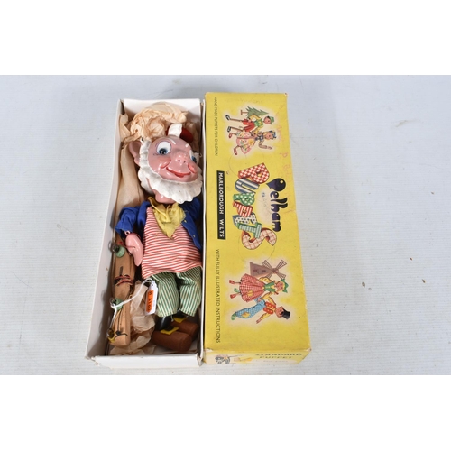 84 - SIX BOXED PELHAM FILM, TV OR LITERATURE RELATED PUPPETS, SL Noddy (Missing hat?), SL Big Ears, SL Bo... 