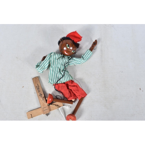 85 - FOUR BOXED PELHAM SS AND LS GIRL AND BOY PUPPETS, all appear complete and in fairly good condition w... 