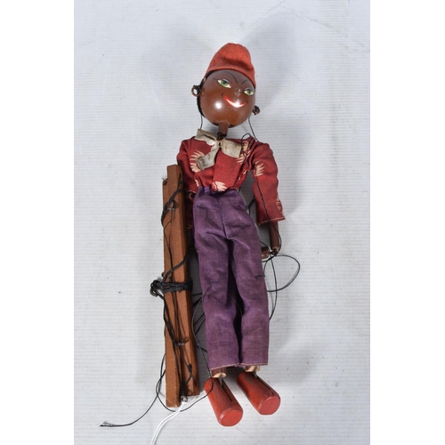 85 - FOUR BOXED PELHAM SS AND LS GIRL AND BOY PUPPETS, all appear complete and in fairly good condition w... 