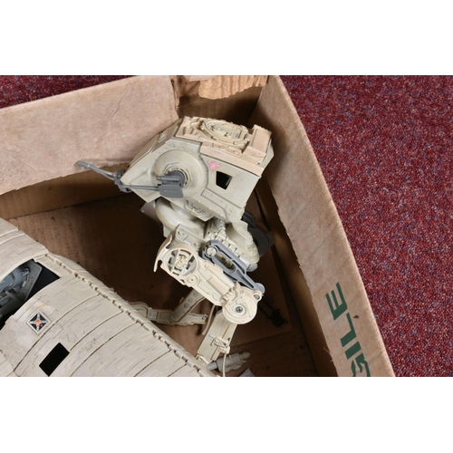 99 - A SELECTION OF UNBOXED AND PLAYWORN STAR WARS VEHICLES AND SPACESHIP MODELS, to include a 1979 CPG K... 