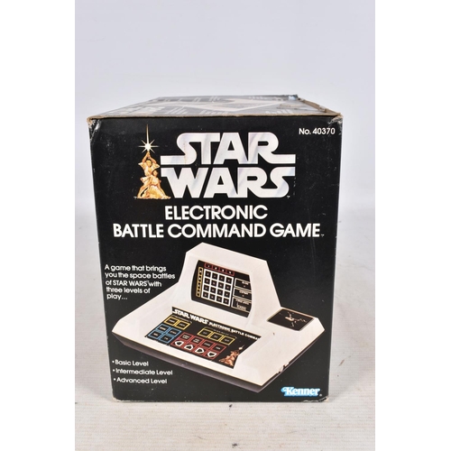 116 - A BOXED KENNER STAR WARS ELECTRONIC BATTLE COMMAND GAME, no.40370 , sealed shut with tape, tape on t... 