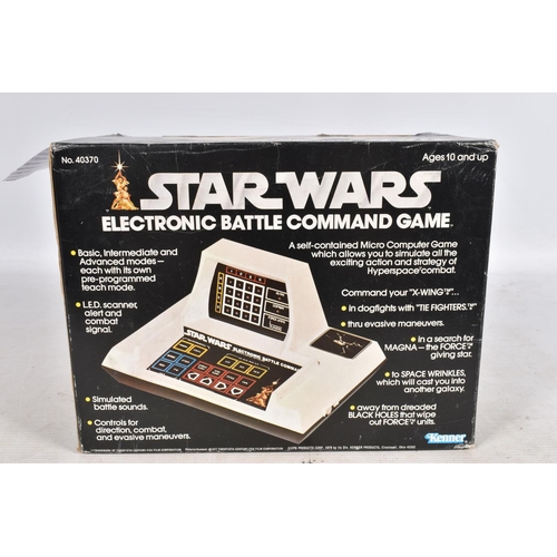 116 - A BOXED KENNER STAR WARS ELECTRONIC BATTLE COMMAND GAME, no.40370 , sealed shut with tape, tape on t... 