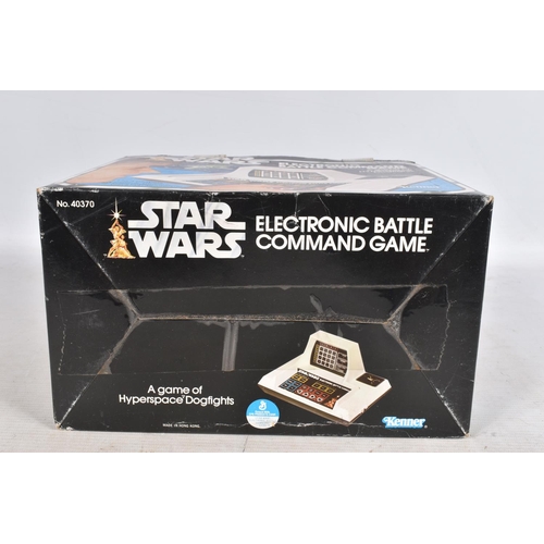 116 - A BOXED KENNER STAR WARS ELECTRONIC BATTLE COMMAND GAME, no.40370 , sealed shut with tape, tape on t... 