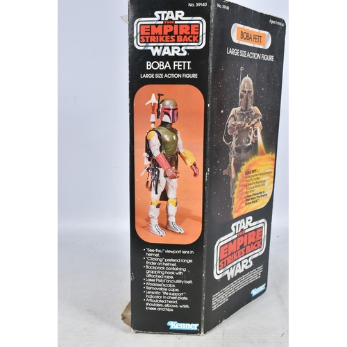 117 - A BOXED KENNER STAR WARS 'THE EMPIRE STRIKES BACK' BOBA FETT ACTION FIGURE, no. 39140, included in t... 