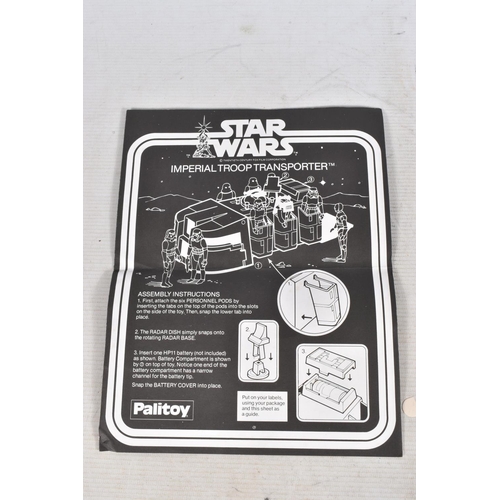 119 - A BOXED PALITOY STAR WARS IMPERIAL TROOP TRANSPORTER, no. 33342, Sellotape has been removed from bot... 