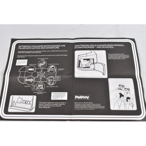 119 - A BOXED PALITOY STAR WARS IMPERIAL TROOP TRANSPORTER, no. 33342, Sellotape has been removed from bot... 