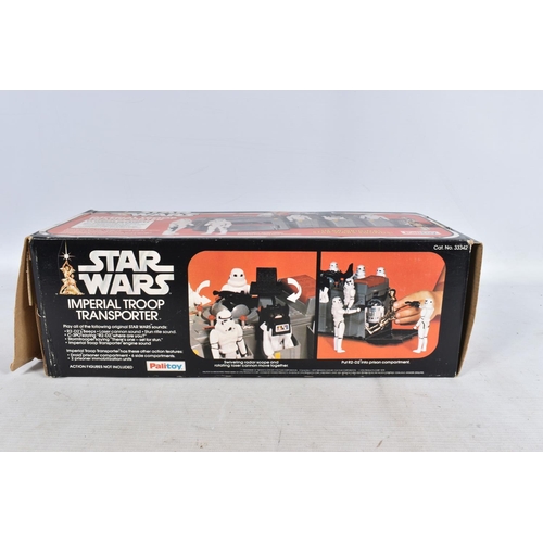 119 - A BOXED PALITOY STAR WARS IMPERIAL TROOP TRANSPORTER, no. 33342, Sellotape has been removed from bot... 