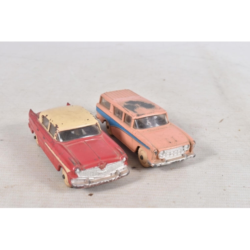 126 - A QUANTITY OF DINKY AND CORGI TOYS, to include model military vehicles such as a Dinky army wagon 62... 