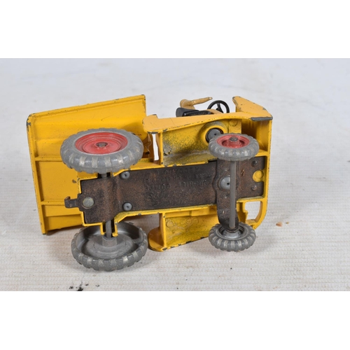 126 - A QUANTITY OF DINKY AND CORGI TOYS, to include model military vehicles such as a Dinky army wagon 62... 