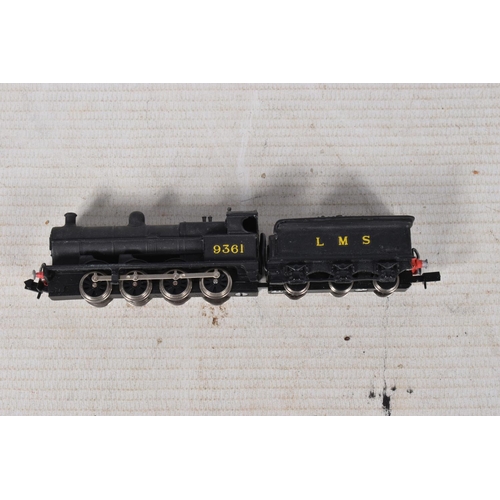 151 - TWO UNBOXED UNION MILLS N GAUGE LOCOMOTIVES, Prince of Wales class No.25732 and class G2 No.9361, bo... 