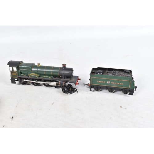 152 - THREE BOXED OO GAUGE GREAT WESTERN RAILWAY LOCOMOTIVES, Tri-ang Hornby Hall class 'Albert Hall' No.4... 