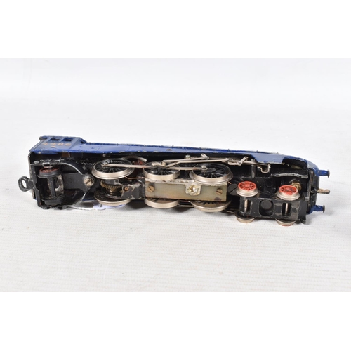 155 - A PART BOXED HORNBY DUBLO A4 CLASS LOCOMOTIVE, 'Merlin' No.4486, L.N.E.R. blue livery (L11) has been... 