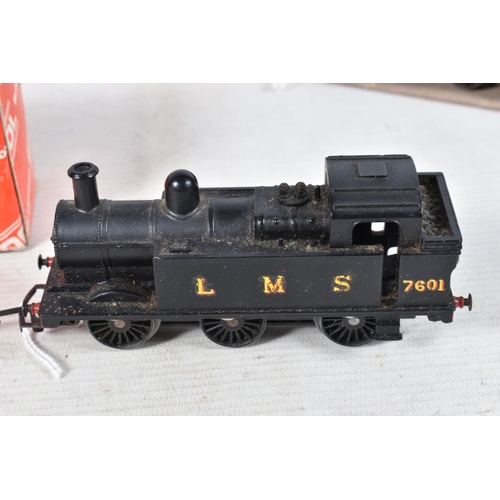 158 - SEVEN BOXED OO GAUGE L.M.S. TANK LOCOMOTIVES, Tri-ang class 3F 'Jinty' No.7606, maroon livery (R52RS... 