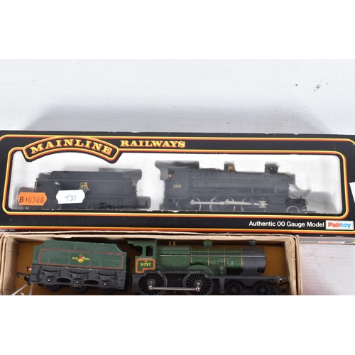 159 - FIVE BOXED OO GAUGE LOCOMOTIVES, HornbyL.N.E.R. class B12 No.8509, L.N.E.R. green livery (R866), L.M... 