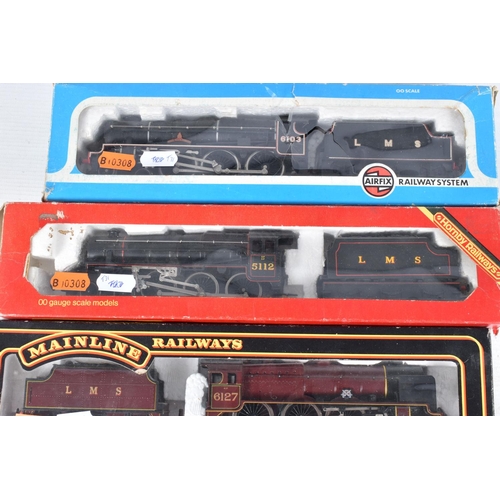 160 - FIVE BOXED OO GAUGE L.M.S. LOCOMOTIVES, Mainline 'Royal Scot' class 'Old Contemptibles' No.6127, mar... 