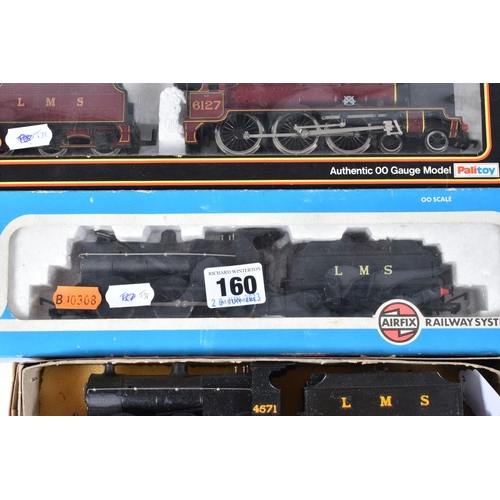 160 - FIVE BOXED OO GAUGE L.M.S. LOCOMOTIVES, Mainline 'Royal Scot' class 'Old Contemptibles' No.6127, mar... 