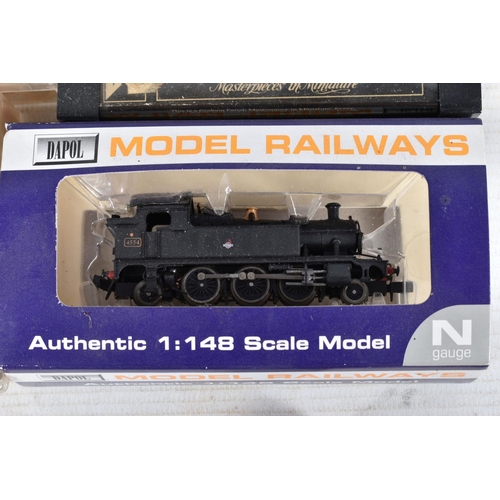 168 - A QUANTITY OF ASSORTED BOXED AND UNBOXED N GAUGE LOCOMOTIVES AND ROLLING STOCK, locomotives are Grah... 