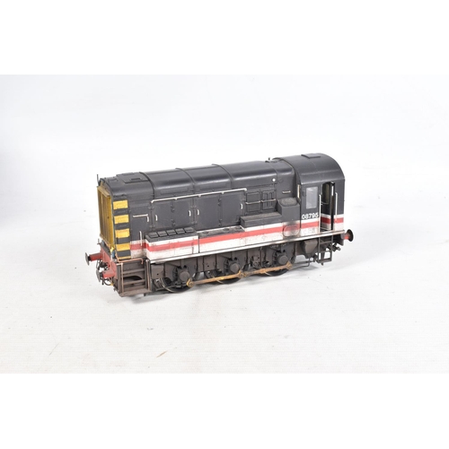 177 - A BOXED DAPOL O GAUGE CLASS 08 SHUNTING LOCOMOTIVE, No.08 795, weathered B.R. InterCity livery (7D-0... 