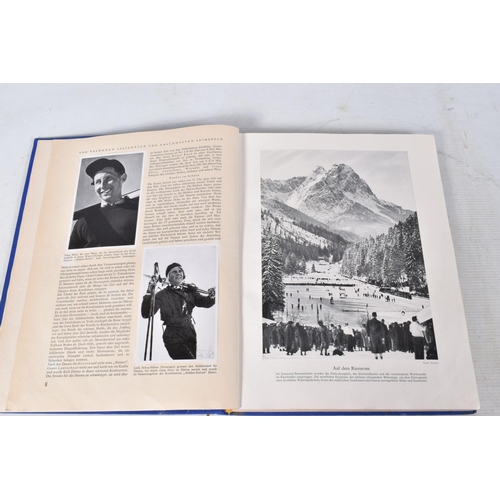 208 - A SELECTION OF BOOKS AND EPHEMERA ABOUT THE 1936 BERLIN OLYMPIC GAMES, included is volumes one and t... 