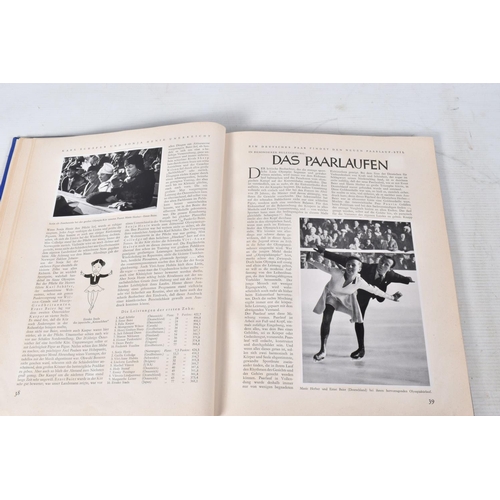 208 - A SELECTION OF BOOKS AND EPHEMERA ABOUT THE 1936 BERLIN OLYMPIC GAMES, included is volumes one and t... 