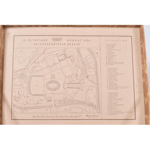 210 - A 1936 BERLIN OLYMPIC MODEL OF THE OLYMPIC STADIUM, this model is made from baker lite and features ... 