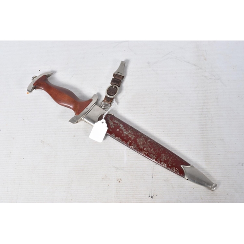 222 - A THIRD REICH NAZI GERMANY SA OFFICERS DRESS DAGGER, this is the 1933 pattern version produced by WK... 