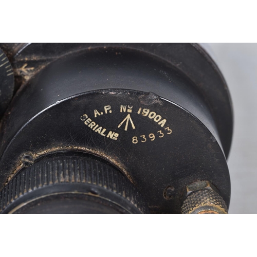 223 - WWII ERA BARR AND STROUD NAVAL BINOCULARS, these are 7XCF41 and have the broad arrow marks and the s... 